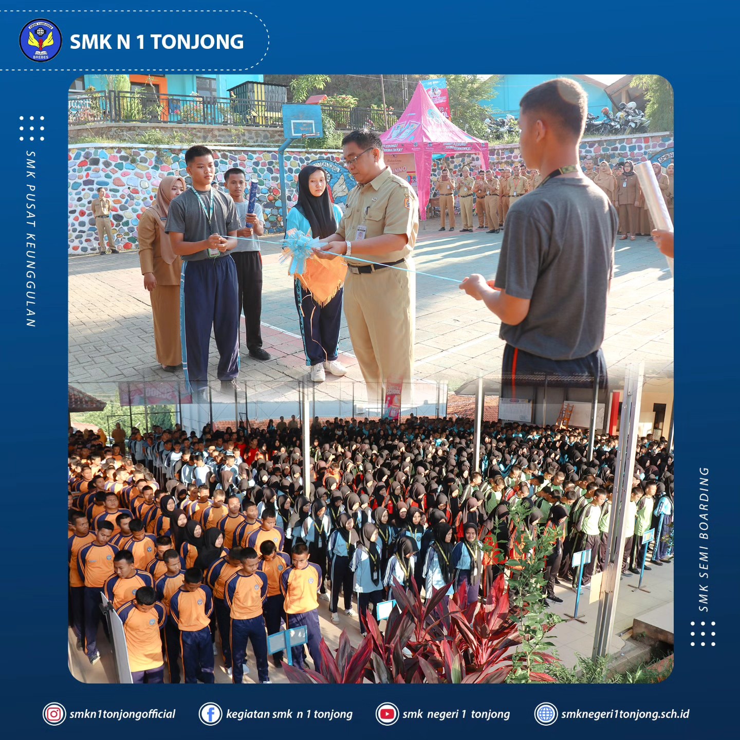 Meriah dan Edukatif, Classmeeting Semester Genap SMK Negeri 1 Tonjong Tahun Ajaran 2024/2025 Tonjong, Brebes